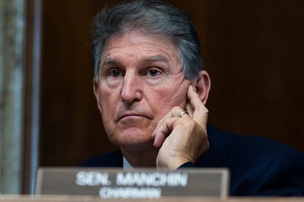 Manchin's $1.8 trillion spending offer is said to be off the table