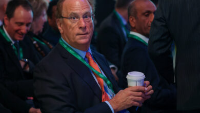 BlackRock CEO Larry Fink defends stakeholder capitalism from 'waking up'