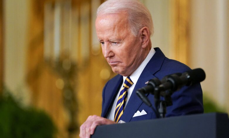 Biden ends first year as president with 'disappointing, dismal' signs from the public