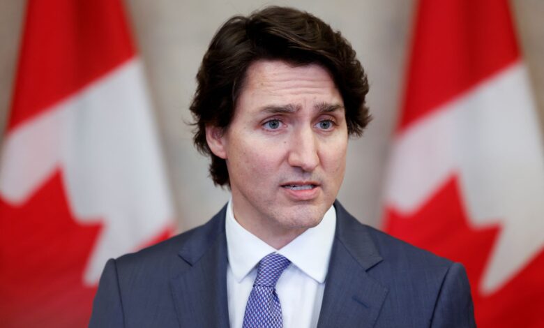 Canadian Prime Minister Justin Trudeau tests positive for Covid