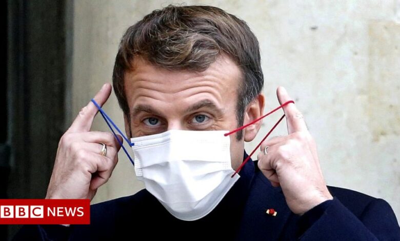 Covid: French uproar as Macron vows to 'pee' if not vaccinated