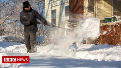 Thousands of people without electricity as US and Canada suffer from winter storms