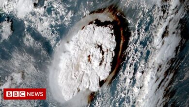 Pacific volcano: British woman missing after Tonga tsunami