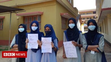 Udupi hijab problem: Indian girls fight to wear hijab in college