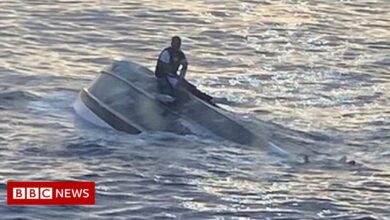 Dozens of people feared to be lost when the 'smuggler' boat capsized off the coast of Florida