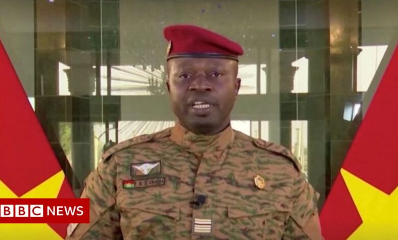 Burkina Faso coup: New leader of Damiba gives first speech