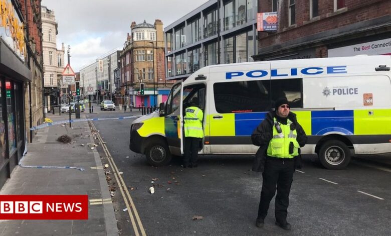 Doncaster: 17-year-old boy and man die in a car crash in the center of town