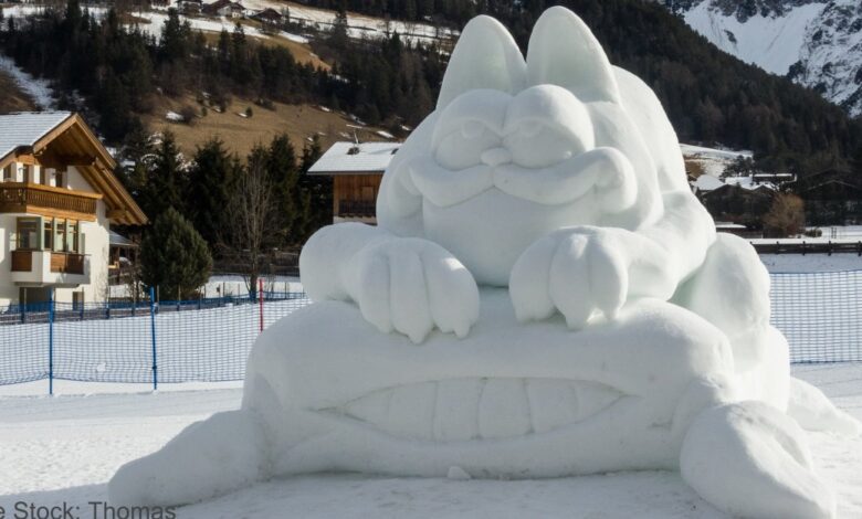 10 Impressive Animal Snow Sculptures