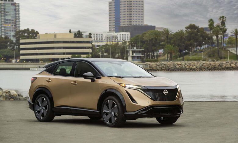Nissan Ariya and Leaf will co-exist — two EVs under $40,000, thanks to the EV tax credit