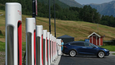 Electric vehicles accounted for 65% of car sales in Norway last year