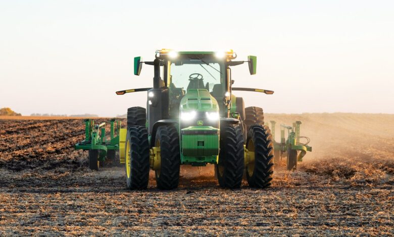 John Deere's self-driving tractors debate AI in agriculture