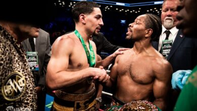 Shawn Porter sees Danny Garcia as a real threat with 154 pounds, choosing him to beat Tony Harrison