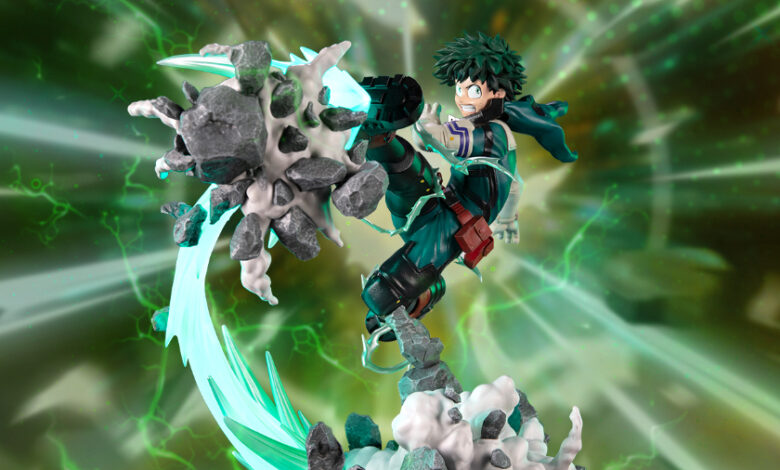 The first 4 characters My Hero Statue in Deku Academy is announced