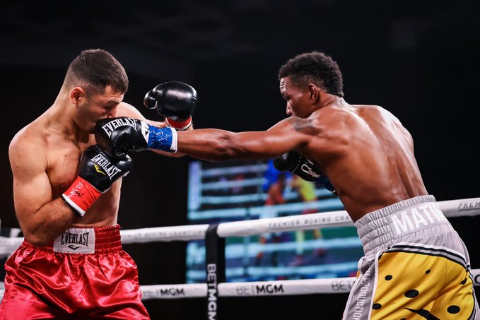 Subriel Matias stops Petros Ananyan in a thrilling kids bout at Welterweight