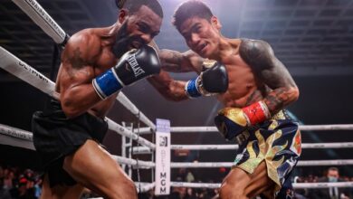 Injured Gary Russell Jr lost his crown to Mark Magsayo