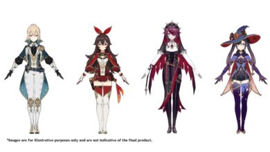 Genshin Impact Amber, Jean, Mona and Rosaria Outfits Coming Soon