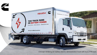 Cummins and Isuzu collaborate to produce electric truck prototype