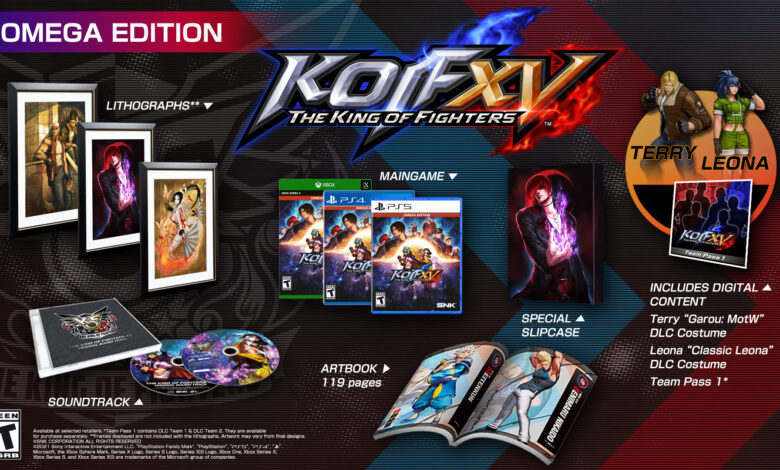 KOF XV Omega Limited Edition confirmed for North America