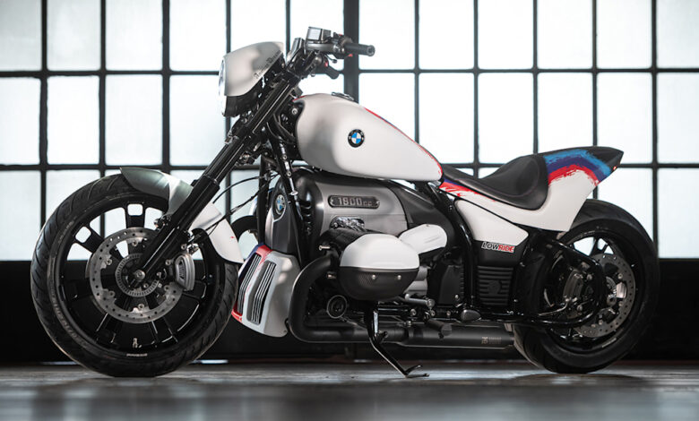 Custom BMW R 18 bike imagines nostalgic, sporty style on a cruiser