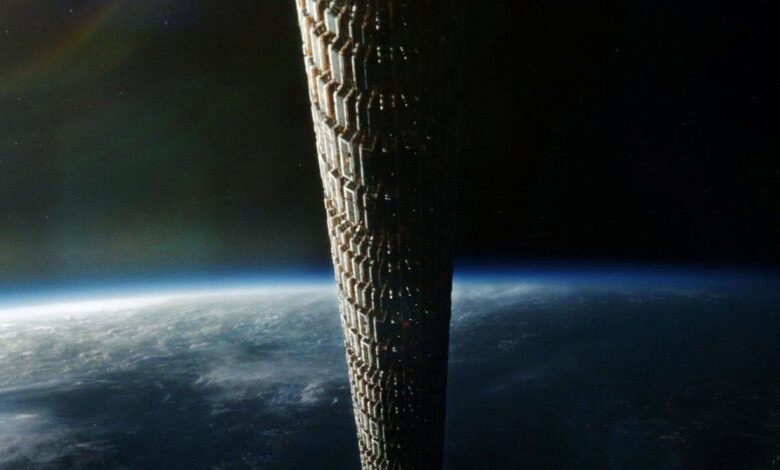 What happens if a space elevator fails?