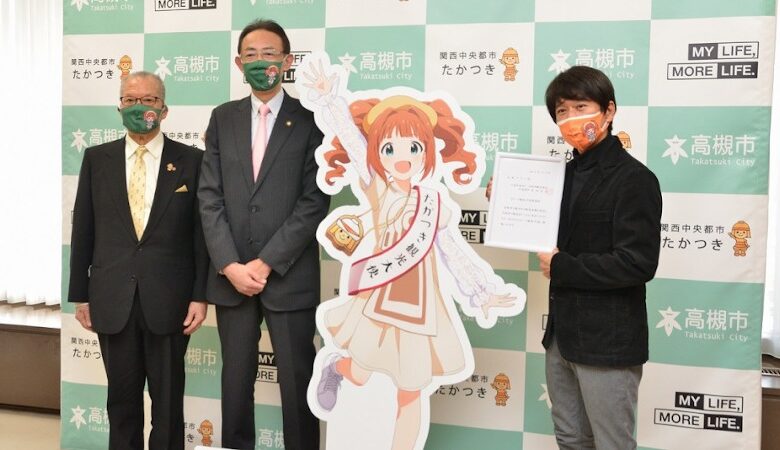 Idolmaster's Yayoi will promote Takatsuki city tourism