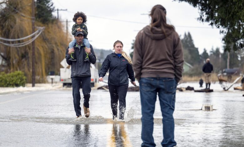 Hurricane causes flooding, landslides and road closures in Washington and Oregon: NPR