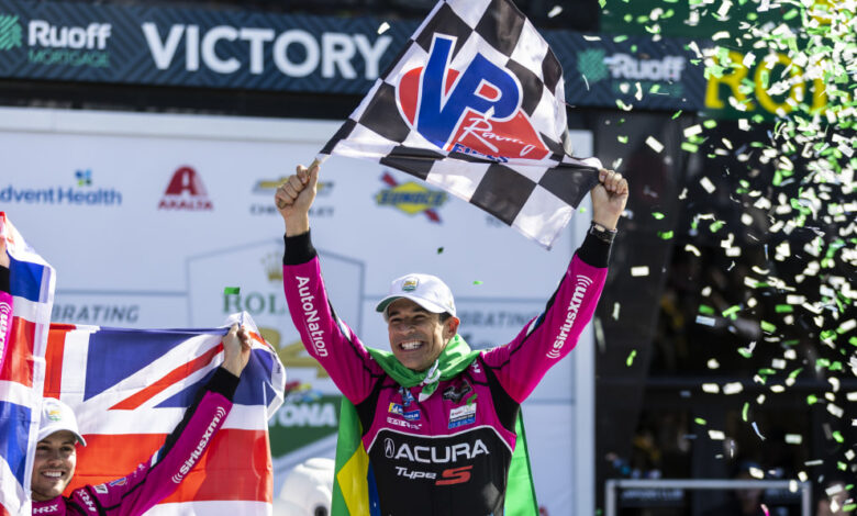 Castroneves claims another crown jewel in the Rolex 24 at Daytona