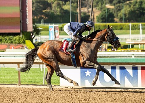 Cezanne Duels Barnmate Essential Wager in Palos Verdes