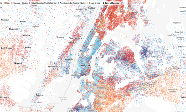 How separate is your community?  This map shows the changing landscape of the United States