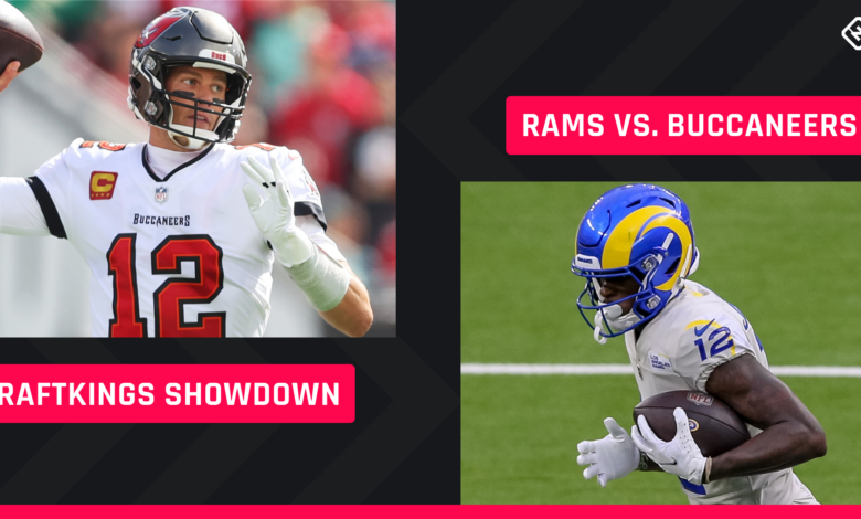 Playoff DraftKings Picks: NFL DFS roster tips for Rams-Buccaneers Divisional Round Showdown tournaments