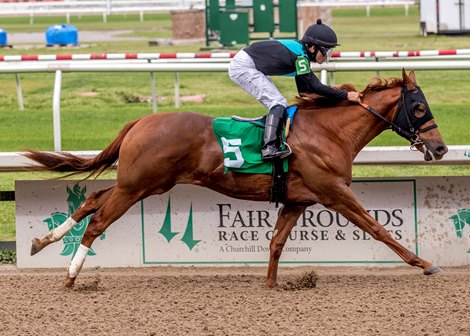 Tuscan youngster first win for Louisiana Sire Sassicaia