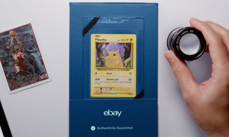Inside eBay's new Authenticity Guarantee for trading cards: 'It'll be a fast service'