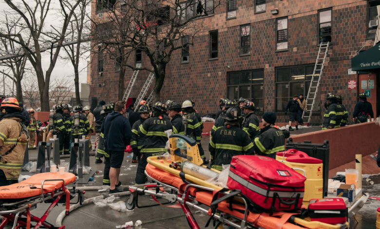 A five-alarm fire in the Bronx leaves 19 dead, including 9 children: NPR