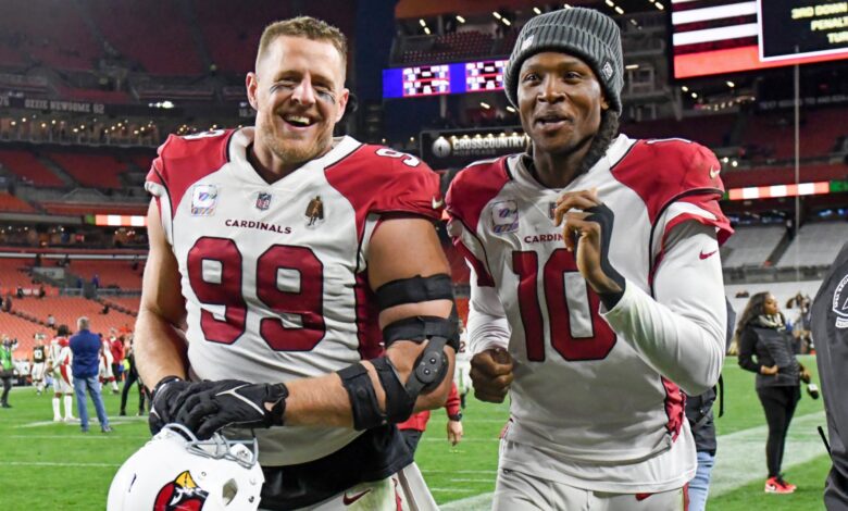 Cardinals Injury Update: Will DeAndre Hopkins, JJ Watt Play In The NFL Wild Game Against The Rams?