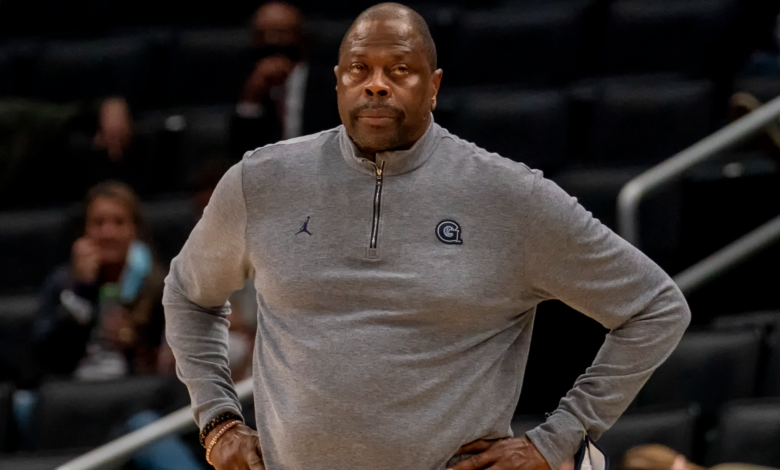 Why doesn't Patrick Ewing coach and Butler?  Georgetown head coach sidelined for big Big East game