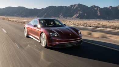 Porsche Taycan moves from coast to coast with just 2.5 hours of charging