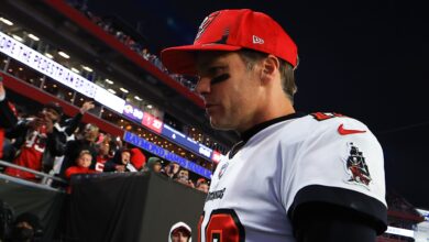 Will Tom Brady retire?  Buccaneers QB addresses rumors after playoff loss to Rams