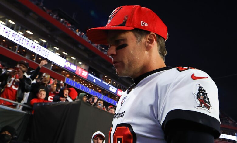 Will Tom Brady retire?  Buccaneers QB addresses rumors after playoff loss to Rams