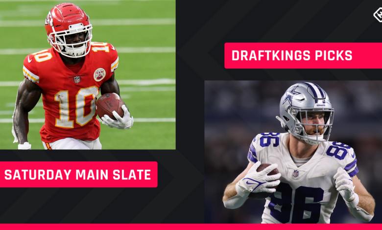 Saturday's Full Media Draft Pick: NFL DFS Squad Advice for Cowboys-Eagles, Chiefs-Broncos Week 18 Tournaments