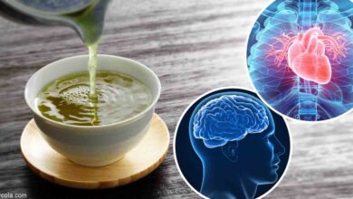 Green tea promotes heart and brain health