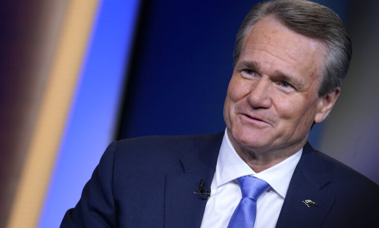 Bank of America CEO Brian Moynihan says US consumer spending 'very strong' in February