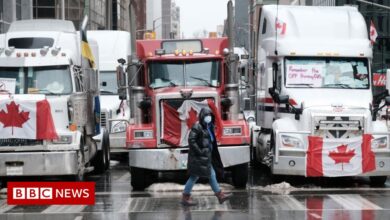 Freedom Convoy: US urges Canada to end blockade by trucks