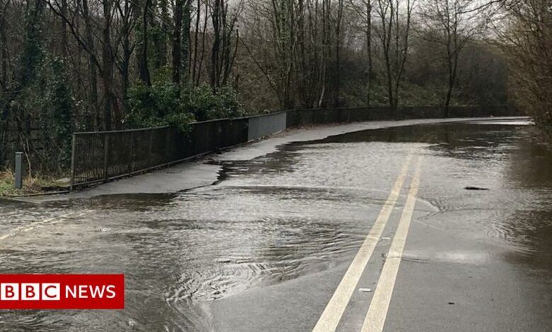 Flooding: River warning as Wales hit by heavy rain