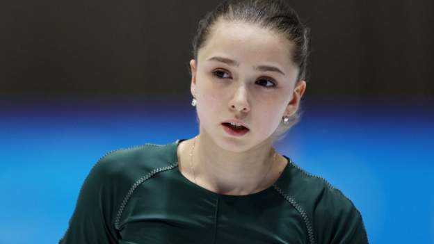 Winter Olympics: Kamila Valieva 'happy' but 'emotionally tired' as she goes for gold