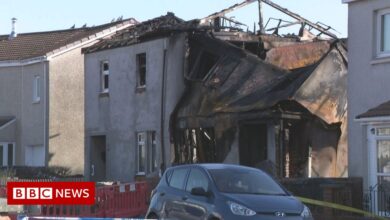 Man hospitalized after suspected gas explosion in Larbert
