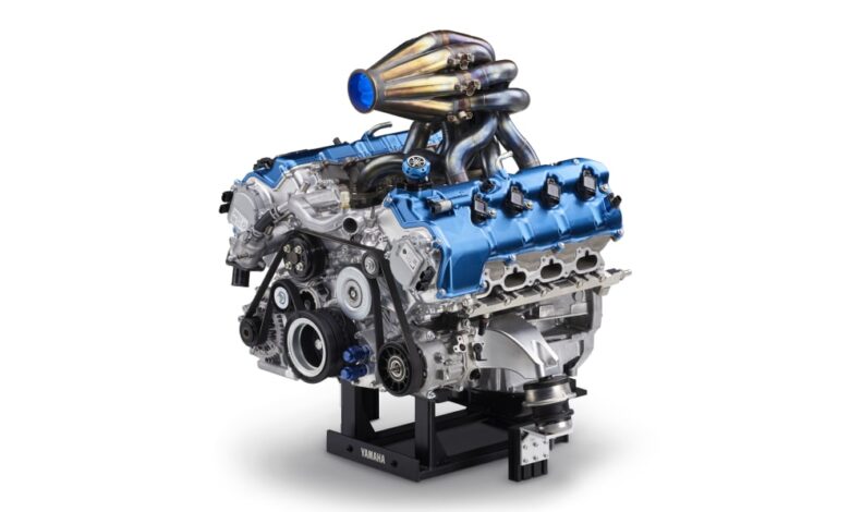 Toyota and Yamaha develop hydrogen-powered V8 engine