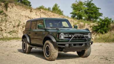 2022 Ford Bronco $1,530 to $2,280 more expensive