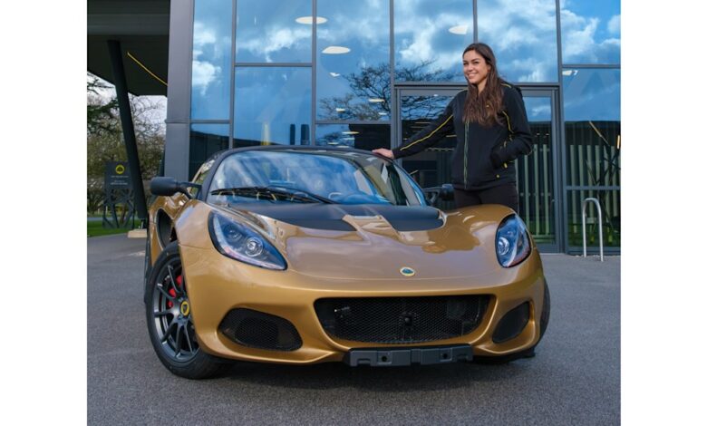 The Lotus Elise is finally assigned to the person it is named after