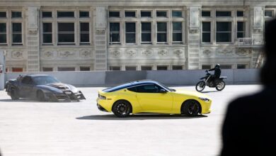 Nissan Z and Ariya stars with Eugene Levy in the Super Bowl commercial