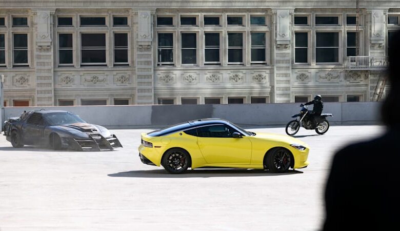 Nissan Z and Ariya stars with Eugene Levy in the Super Bowl commercial